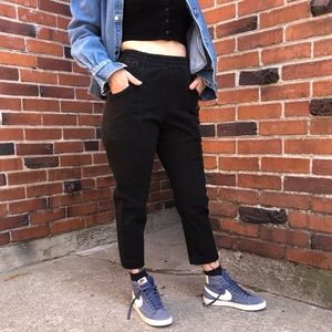 Elizabeth Suzann Clyde Work Pants Black